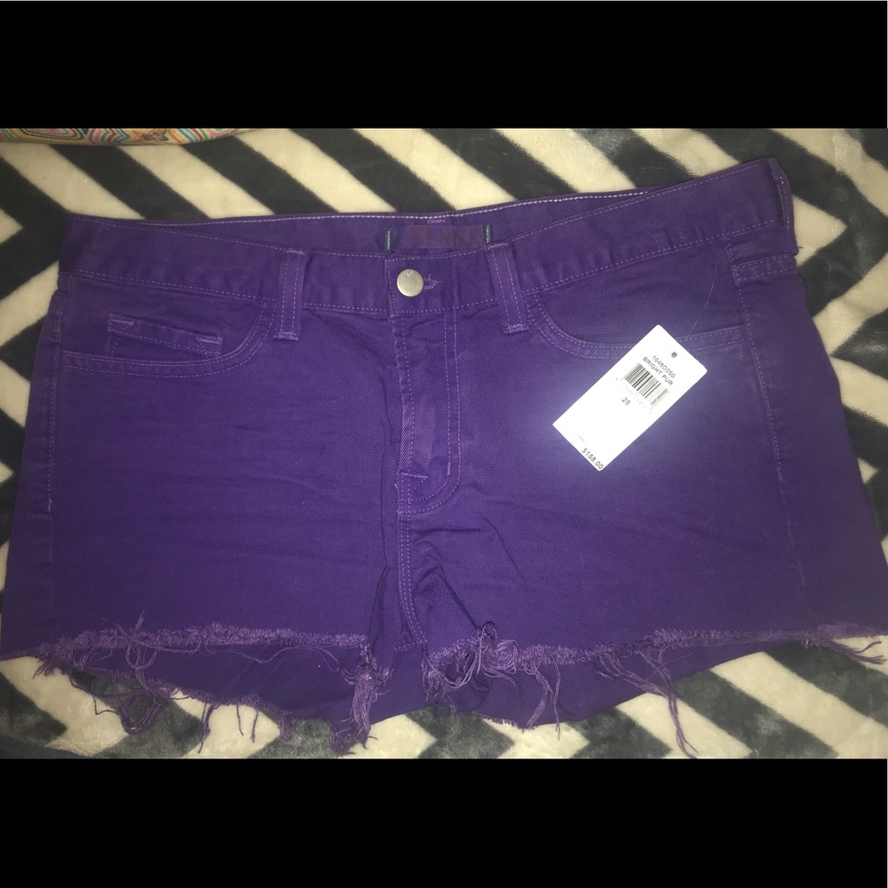 J BRAND CUT-OFF SHORTS